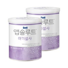 매일유업 앱솔루트 아기설사 분유, 400g, 2개
