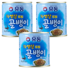 유동 자연산 골뱅이, 230g, 3개