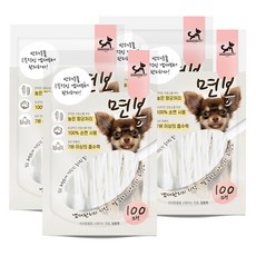 DING DONG PET 寵物專用棉花棒 100入, 4個