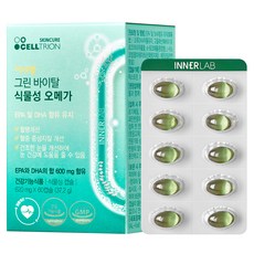 INNERLAB Omega-3素食膠囊, 60顆, 1盒