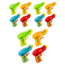 쥬크박스 잘나가는 칼라물총 4종, 파랑 + 연두 + 노랑 + 빨강, 3세트