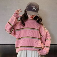 DAY KIDS 女童 Lenti 線條針織衫