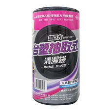台塑 超巨大清潔袋 22張 165L 106x120cm, 1個