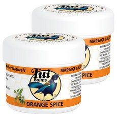 Tui Balms 滋潤引流身體按摩精油蜂蠟膏 (柑橘) ORANGE SPICE, 100g, 2罐
