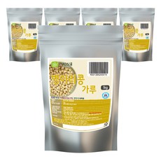 長明食品 炒鷹嘴豆粉, 5包, 1kg