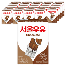 서울우유 초코 우유, 200ml, 144개
