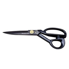 마켓플랜 리벳 프리미엄 재단 가위 8호, 블랙, 1개