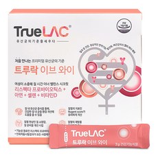 TrueLAC 女性私密處護理乳酸菌隨身包 30條入, 1盒, 60g