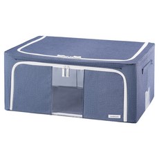 락앤락 옷정리가 쉬워지는 리빙박스 LLB796, 블루(LLB796BLU), 1개