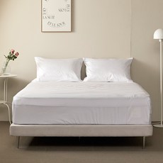BOUNTIFUL 飯店式素色純棉床墊套