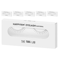 더툴랩 해피림 아이래쉬 내추럴 가닥속눈썹 09.5N, 검정, 6개