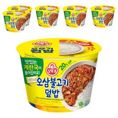오뚜기 컵밥 오삼불고기덮밥+계란국, 315g, 6개