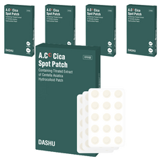 다슈 AC 시카 스팟 트러블 패치 10mm x 36p + 12mm x 15p 세트, 51개, 5개