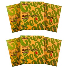 탑프레쉬 그린 위생백 mini 18cm x 25cm, 미니(XS), 50개입, 6개