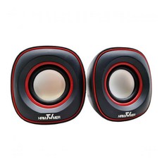 TWHAMMER 焊馬 USB 2.0多媒體喇叭 3W x 2 輸出功率 3.5mm音源輸入端子, CY-H5325, 混合色