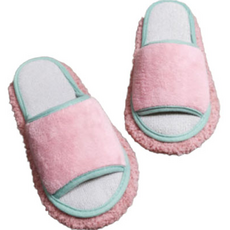 家得寶拖把清潔拖鞋粉色, 1個, 粉色