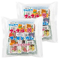 MARUKAWA 丸川 彩球泡泡糖, 120g, 2袋