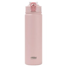 TYESO 泰碩 二代吸管提環杯, 1個, 750ml, 粉色