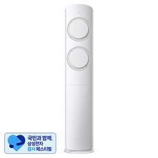 [삼성 감사 페스티벌] 삼성전자 56.9㎡(17.2평) AI Q9000 스탠드형 에어컨 + 리모컨 세트 AF60F17D11GT 방문설치, 일반배관형