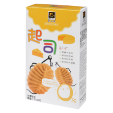 Home Bake 烘焙客 無加糖餅乾 起司, 120g, 1盒