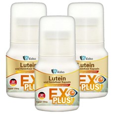 Kalso 科德司 金盞花葉黃素山桑子軟膠囊, 30顆, 3瓶