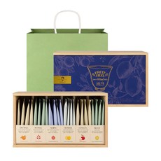SSANGGYE Fruit Hug 木質套組, 1套, 6種茶包 + 提袋
