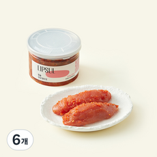 입술 양념 명란젓갈, 150g, 6개