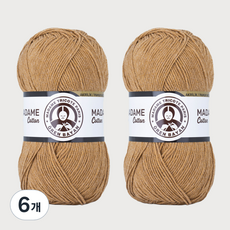 DIKTAS Madame Cotton棉質混紡毛線 2入, 36. 青銅, 6個