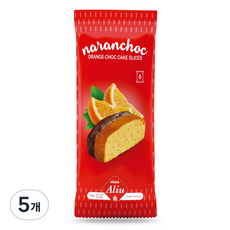 오렌지촉케이크 슬라이스, 5개, 200g