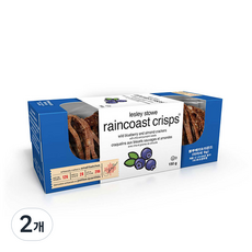 레슬리스토레인코스트크리스프 블루베리 앤 아몬드 비스킷, 150g, 2개