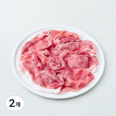 도드람한돈 THE 짙은 뒷다리 불고기용 (냉장), 2개, 600g