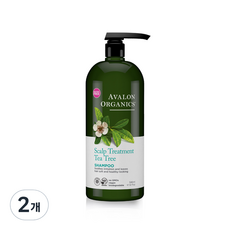 AVALON ORGANICS 頭皮護理茶樹洗髮精, 946ml, 2個