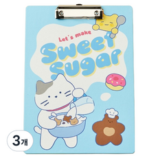 BUTTERSHOP 軟綿綿寫字板 223 x 315 mm, 3個, 甜糖