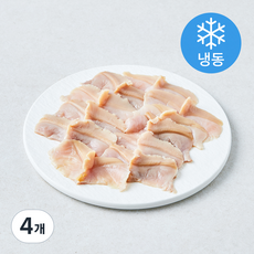 캐나다산 북방검정조개살 콰호그 조개 (냉동), 4개, 160g