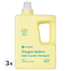 아토앤오투 옥시젠 아토프리 아기 세탁세제, 2L, 3개