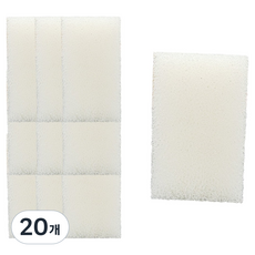 World Clean 過濾菜瓜布 白色, 1入, 20個