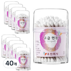 리빙웰 원통면봉, 100개입, 40개