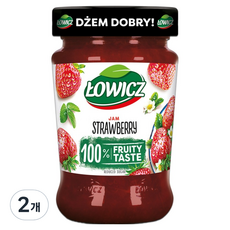 Lowicz 草莓醬, 2個, 280g