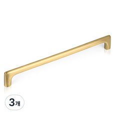 MONESPACE 家具把手 Glory 黃銅 192mm, 3個