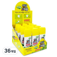 조은풀 삼각 고체풀, 12g, 36개입