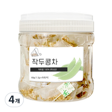 권뱅푸드 작두콩차 삼각티백 50p, 1.2g, 50개입, 4개