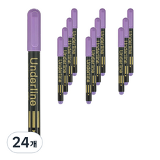 munhwA 底線螢光筆, 紫色, 24個