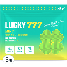 아케이 리빙 777 럭키 민트 치실, 777개입, 5개