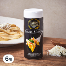팔리니 그레이티드 가루치즈, 80g, 1개입, 6개