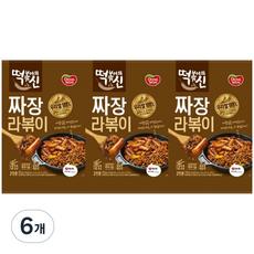 Dongwon Tteokbokki Jjajang Rabokki 之神, 372g, 6個