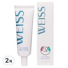 아이오콤마 강아지 무향 프레쉬 바이스 치약, 2개, 50g