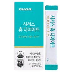 NUON 시서스 휴 다이어트 보조제 14p, 28g, 1개