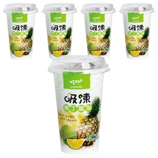 吃果籽 吸凍飲 柳丁鳳梨, 220g, 5個