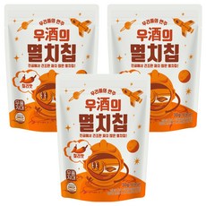 Mupungjidae 宇宙的鯷魚片辣椒口味, 30g, 3個