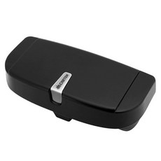 카템 썬바이저 카드&선글라스 케이스, 블랙, 1개